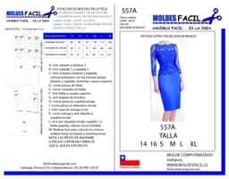 Vestido Satin Con Blusón Bordado - vista 1
