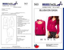 BLUSA EN GASA - vista 1