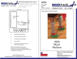 Adorno patas de mesa navidad - vista 1
