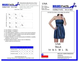 Vestido Escotado Con Cierre Delantero - vista 1