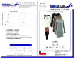 Vestido Ajustado Con Mangas - vista 1