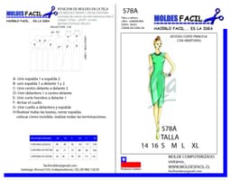 Vestido Corte Princesa Con Aberturas - vista 1