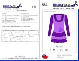 Vestido Cuello Ancho - vista 1