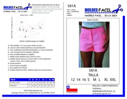 Short mujer - vista 1