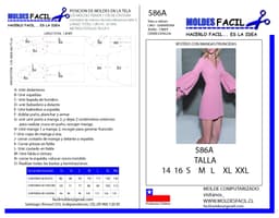 Vestido Con Mangas Fruncidas - vista 1