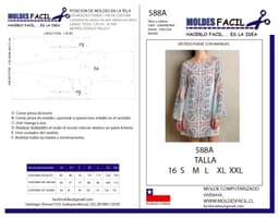Vestido Evasé Con Mangas - vista 1