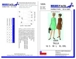 Vestido Retro años 60 - vista 1