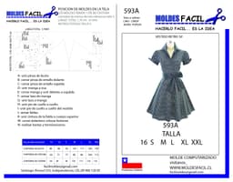 Vestido Retro años 50 - vista 1