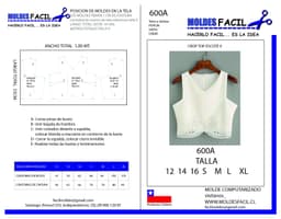 CROP TOP ESCOTE V - vista 1