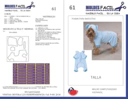 Pijama para mascota - vista 1