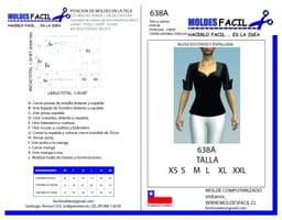 BLUSA ESCOTADO Y ENTALLADA - vista 1