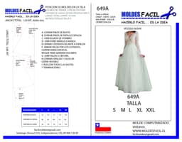 Vestido de novia - vista 1