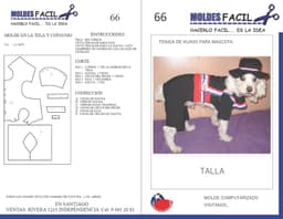 Tenida de huaso para mascota - vista 1
