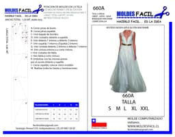 Vestido de novia aplicación macramé - vista 1