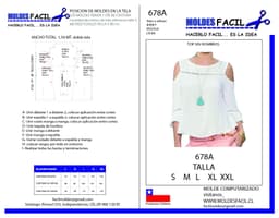 TOP SIN HOMBROS - vista 1