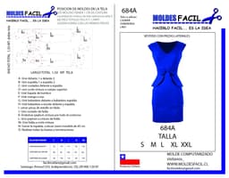 Vestido Con Piezas Laterales - vista 1