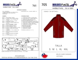 CASACA DE SOFTSHELL - vista 1