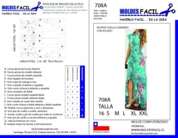 Vestido Cuello Camisero Con Volado - vista 1