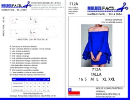 Vestido Strapless Con Volado En Manga - vista 1