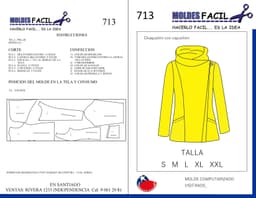 Chaquetón polar con capuchón - vista 1
