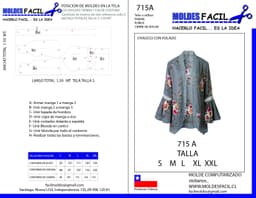 Chaleco Con Volado - vista 1