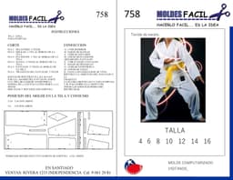 Tenida de karate - vista 1