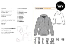 Poleron oversize - vista 1