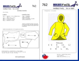 Chaqueta cruzada de polar - vista 1