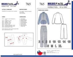 Tenida Buzo unisex - vista 1