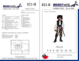 Jack sparrow piratas del caribe - vista 1