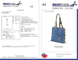 Bolso de jeans - vista 1