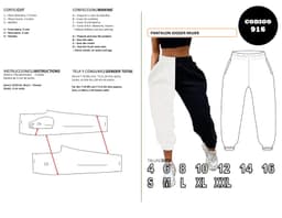 Pantalon jogger mujer - vista 1