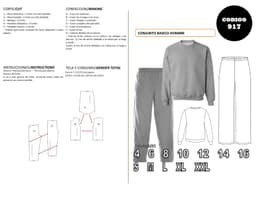 Conjunto basico hombre - vista 1