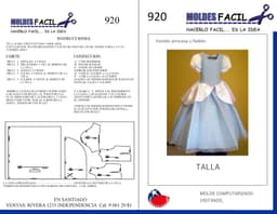 Vestido Princesa con Faldón - vista 1