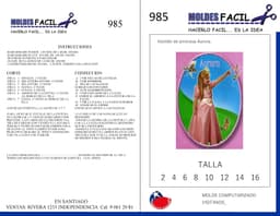 Vestido de Princesa Aurora - vista 1