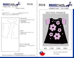 Vestido francis - vista 1