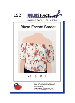 Blusa escote bardot - vista 1