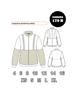 Chaqueta deportiva unisex - vista 1