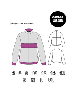 Chaqueta deportiva unisex - vista 1