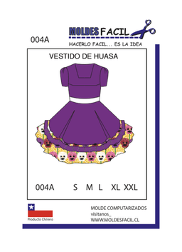 Vestido de Huasa - vista 1
