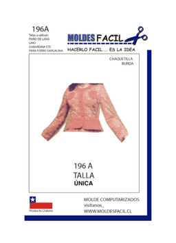 Chaquetilla Burda - vista 1