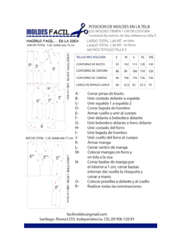 Chaquetón mujer con cuello - vista 2