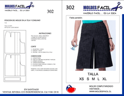 Falda short - vista 1