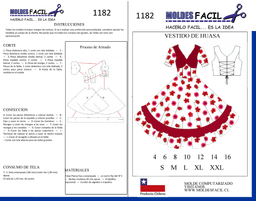Vestido de Huasa - vista 1