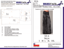 Pantalón ancho palapso con rebeca arrugada - vista 1