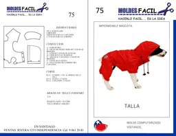 IMPERMEABLE MASCOTA - vista 1